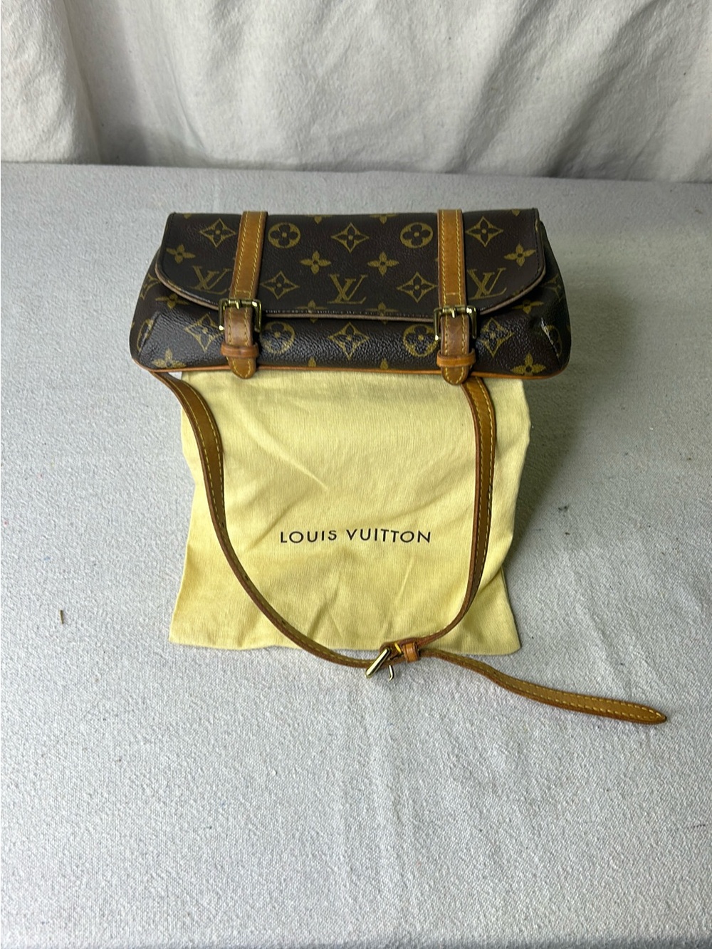 Louis Vuitton Monogram Pochette Marelle Belt Bag.